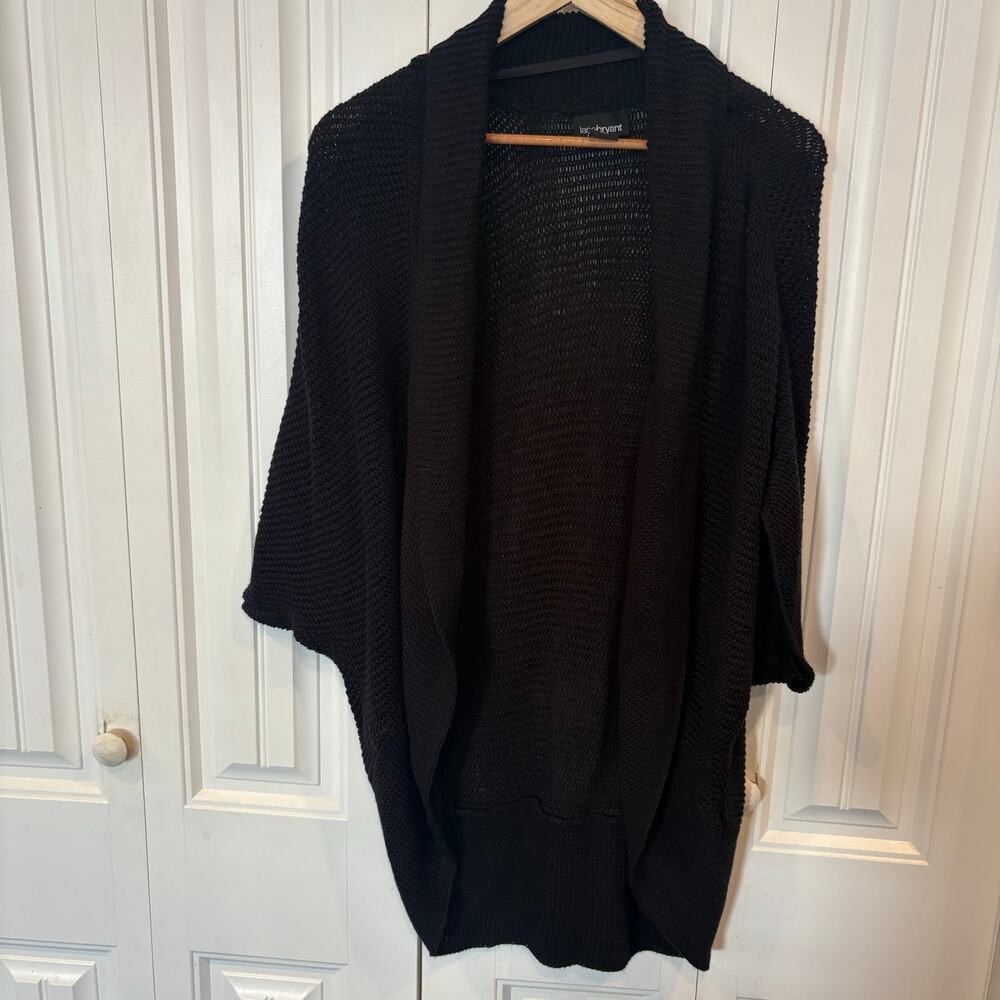 Lane‎ Bryant Black Cardigan Size 14/16